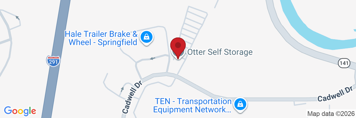 Map showing facility locations