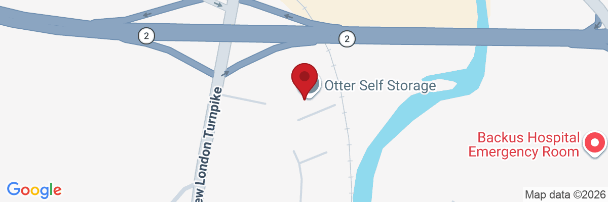 Map showing facility locations